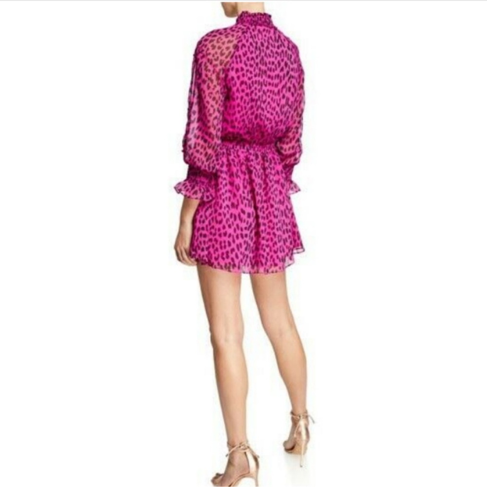 Rachel Rachel Roy Pink Leopard Print Dress - Picture 6 of 6